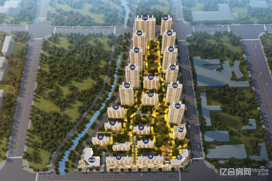 现代森林国际城|仙北项目规划楼栋 现代森林国际城|仙北周边交通环境怎么样 VR看房